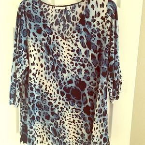 Susan Graver blouse in 2X